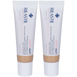 Cerca Offerte di rilastil® difesa matt fondotinta correttivo tonalitá 03 2x30 ml e acquista online