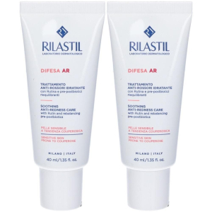 Cerca Offerte di rilastil® difesa trattamento anti rossori idratante 2x40 ml crema e acquista online