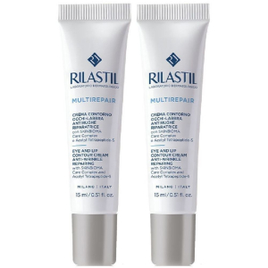Cerca Offerte di rilastil® multirepair crema contorno occhi labbra set da 2 2x15 ml cre e acquista online