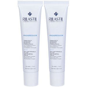 Cerca Offerte di rilastil® progression (+) crema ricca antirughe riempitiva set da 2 2x e acquista online