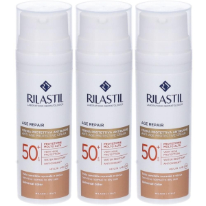 Cerca Offerte di rilastil® sun spf50+ age repair color 3x50 ml e acquista online