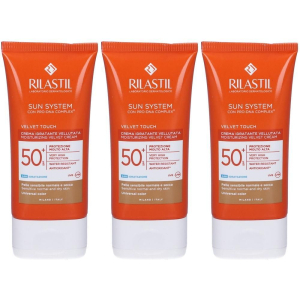 Cerca Offerte di rilastil® sun spf50+ velvet touch color 3x50 ml e acquista online