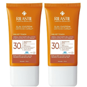 Cerca Offerte di rilastil® sun system crema vellutata spf 30 2x50 ml solare e acquista online