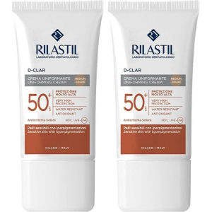 Cerca Offerte di rilastil® sun system d-clar medium spf 50+ 2x40 ml e acquista online