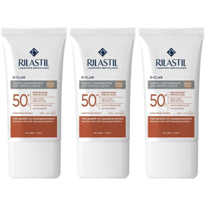 Cerca Offerte di rilastil® sun system d-clar medium spf 50+ 3x40 ml e acquista online