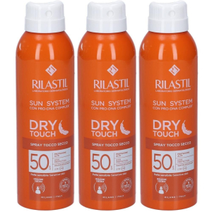 Cerca Offerte di rilastil® sun system dry touch spf50+ 3x200 ml e acquista online