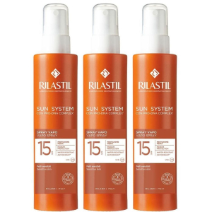 Cerca Offerte di rilastil® sun system spray vapo spf 15 3x200 ml e acquista online