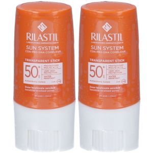 Cerca Offerte di rilastil® sun system stick trasparent spf 50+ set da 2 2x8,5 ml e acquista online