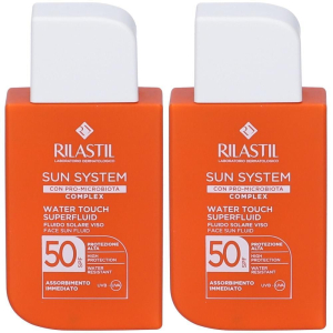 Cerca Offerte di rilastil sun system superfluid filtro solare spf 50 2x50 ml e acquista online