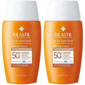 Cerca Offerte di rilastil sun system water touch color fluido spf50+ set da 2 2x50 ml c e acquista online