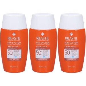 Cerca Offerte di rilastil® sun system water touch fluido solare spf 50+ 3x50 ml e acquista online