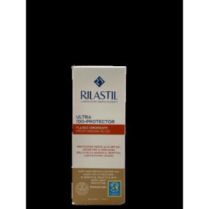 Rilastil ultra 100 protector color - fluido protezione solare spf 50+ pelle chiara e sensibile 50 ml