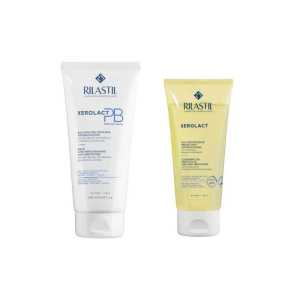Rilastil xerolact pb balsamo 200 ml + olio 100 ml