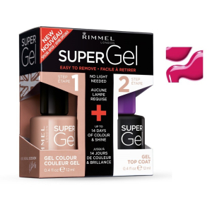RIMMEL SMALTO GEL DUO 024 RED