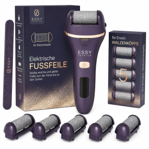 Cerca Offerte di rimuovi calli elettrico essy con 5 rulli di ricambio – viola 1 st e acquista online
