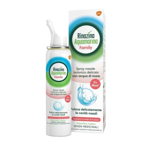 Rinazina aquamarina family spray nasale isotonico 100ml