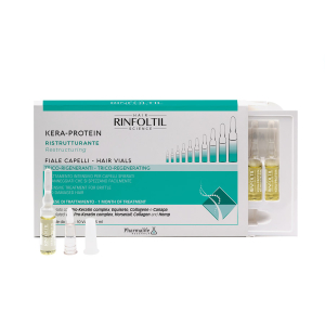 Rinfoltil kera-prot cap 10 fiale - trattamento intensivo anticaduta, 10 fiale