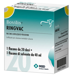 ringvac bovilis*fl 20d+fl 40ml bugiardino cod: 102378041 