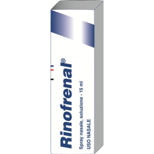 rinofrenal rinol soluzione flacone 15ml bugiardino cod: 023754043 