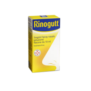 rinogutt spray nasale 10ml 1mg/ml bugiardino cod: 023547019 