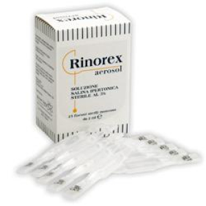 rinorex aerosol 25x2ml bugiardino cod: 938821966 
