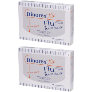 Cerca Offerte di rinorex flu doccia kit 2x1 pz fiale e acquista online