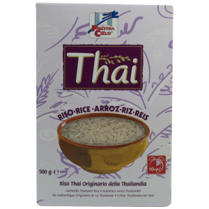 riso thai bianco bio 500g bugiardino cod: 912159997 