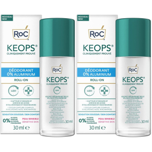 Cerca Offerte di roc keops® deodorante roll-on 0% sali di alluminio set da 2 2x30 ml e acquista online