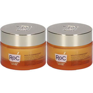 Cerca Offerte di roc multi correxion revive + glow anti-ageing unifying cream 2x50 ml c e acquista online