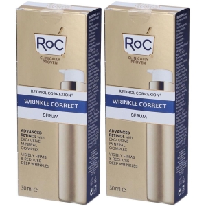 Cerca Offerte di roc retinol correxion wrinkle correct serum 2x30 ml e acquista online