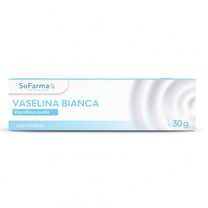 Rodgers vaselina bianca 30 grammi tubetto uso dermatologico protettivo e idratante
