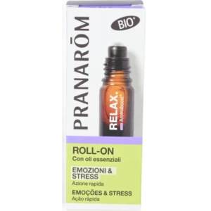 Roll-on olfattivo relax bio con oli essenziali allevia stress intenso 5 ml - herbalgem