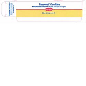 rossovet carnitina 15g bugiardino cod: 905283178 