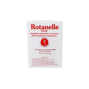 rotanelle plus fermenti lattici 12 capsule bugiardino cod: 975345479 