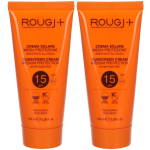 Cerca Offerte di rougj+ crema solare media protezione spf15 set da 2 2x100 ml sol e acquista online