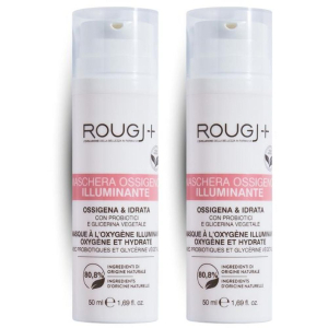 Cerca Offerte di rougj maschera viso all'ossigeno illuminante 2x1 st e acquista online