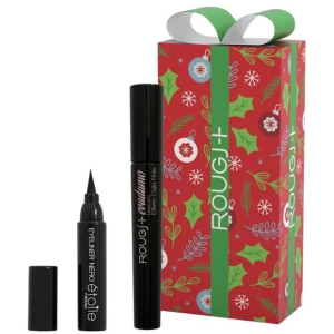Rougj+ sguardo intenso cofanetto di natale 02 con eyeliner nero 2,5 grammi + mascara evadamo 8ml