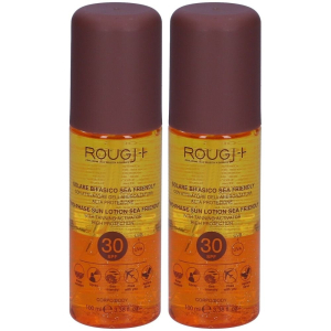 Cerca Offerte di rougj+ solare bifasico spf30 con attivatore di melanina set da 2 2x100 e acquista online