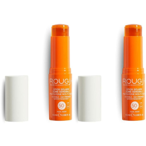 Cerca Offerte di rougj stick solare zone sensibili spf50+ 2x9 ml e acquista online