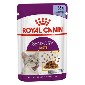 Cerca Offerte di royal canin sensory taste bocconcini in gelatina per gatti adulti bustina 85g 6057 e acquista online