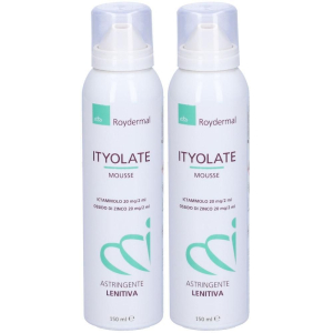 Cerca Offerte di roydermal ityolate mousse astringente lenitiva 2x150 ml schiuma e acquista online
