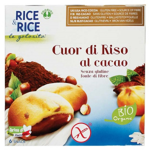 r&r cuor di riso cacao 6x33g bugiardino cod: 913156725 