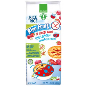 rice & rice riso fruit frutti rossi 6 x 33 g bugiardino cod: 910836624 