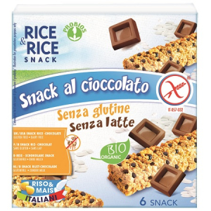 r&r snack riso cioccolato6x21g bugiardino cod: 921485936 