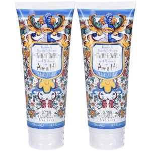 Cerca Offerte di Rudy docciaschiuma amalfi fico nero e rosa bianca 2x250 ml e acquista online