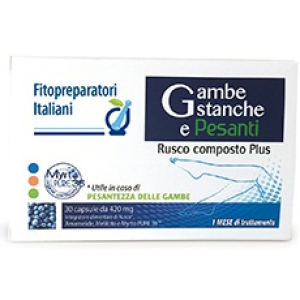 rusco composto plus 30 capsule bugiardino cod: 934817786 