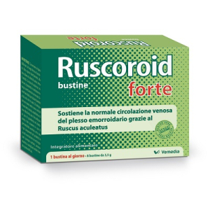 ruscoroid forte 8 bustine bugiardino cod: 977630363 