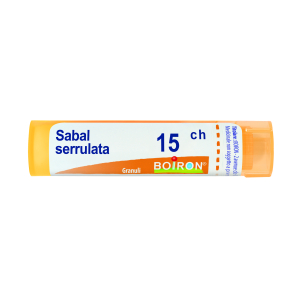 sabal serrulata 15ch gr bugiardino cod: 800378844 