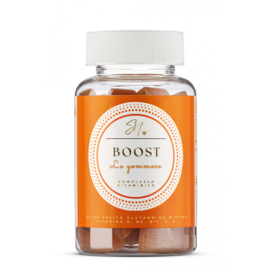 Sabbia natural boost per aumentare energia e vitalità - 50 gommose gusto arancia
