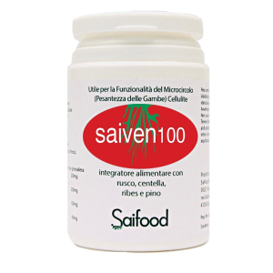 Saiven 100 integratore per la funzionalità del microcircolo e per la cellulite 100 capsule
